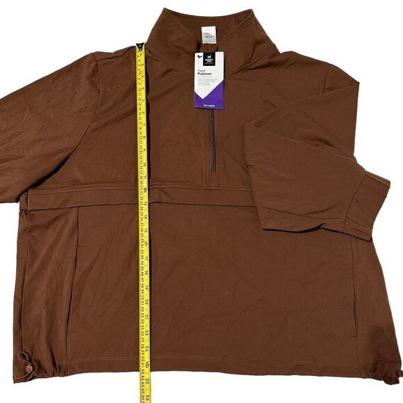 NWT Member's Mark Women's Zipper Front Kangaroo Pocket Long Sleeve Travel Pullov - Picture 4 of 10